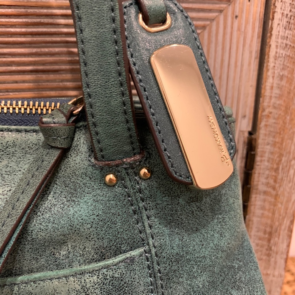 B. Makowsky 100% leather handbag - Picture 6 of 8